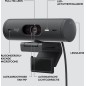 Logitech BRIO 500 1920 x 1080 Webcam Logitech BRIO 500 1920 x 1080 Webcam